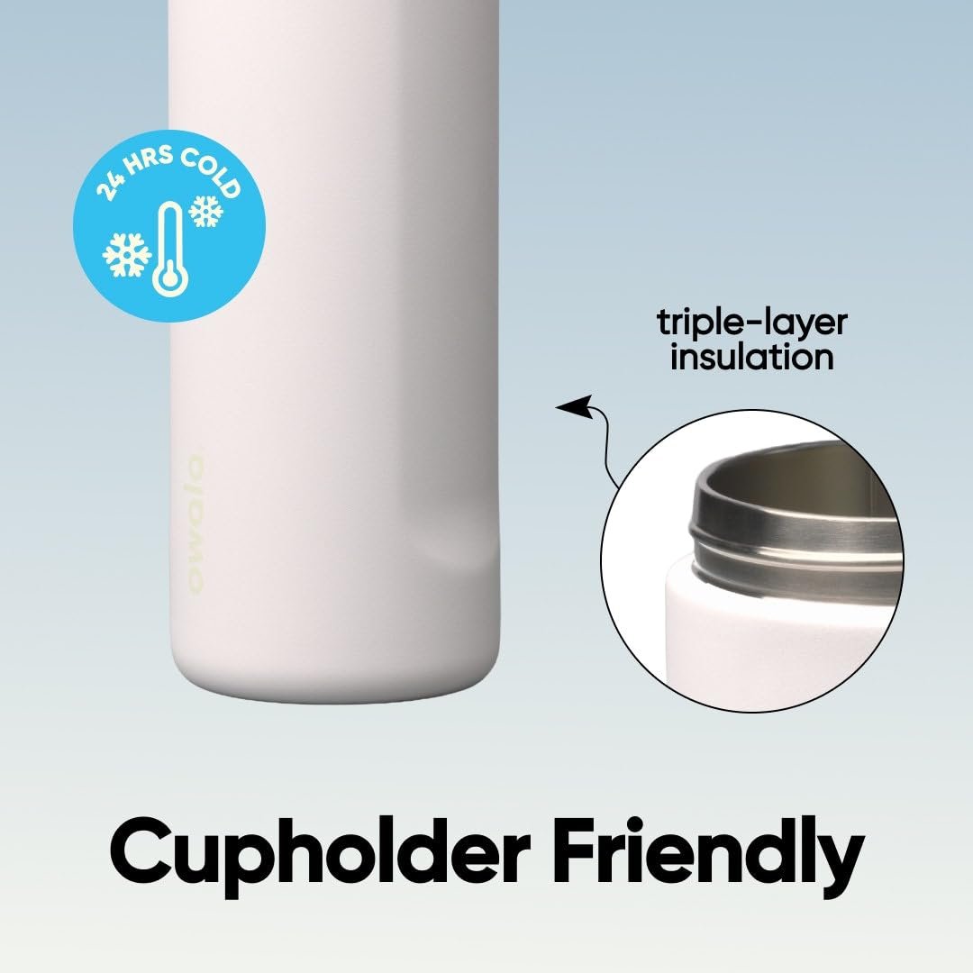 Owala FreeSip Insulated Stainless Steel Bottle, 710ml, Iced Breeze - Image 4