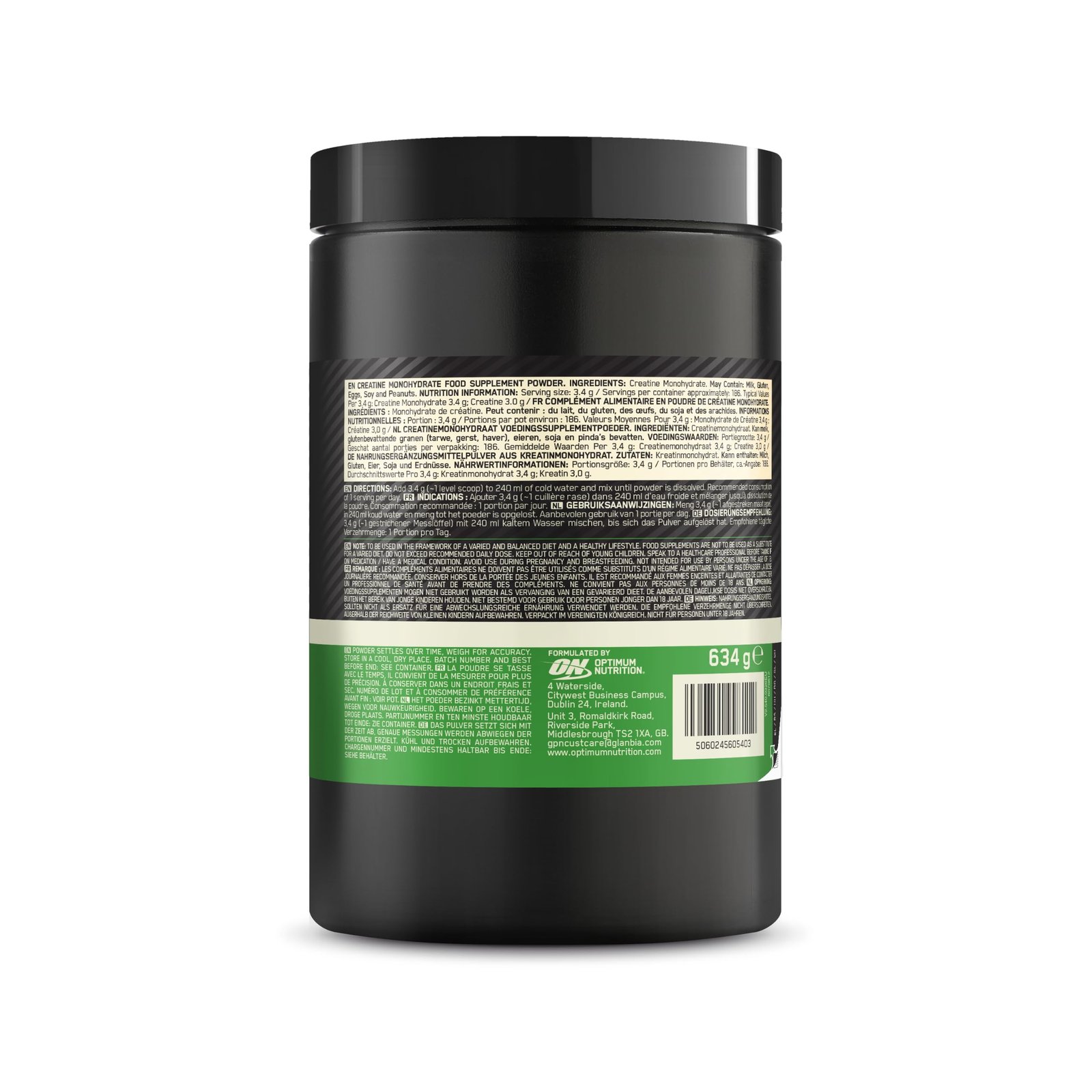 Optimum Nutrition Creatine Monohydrate Powder, 634g - Image 11
